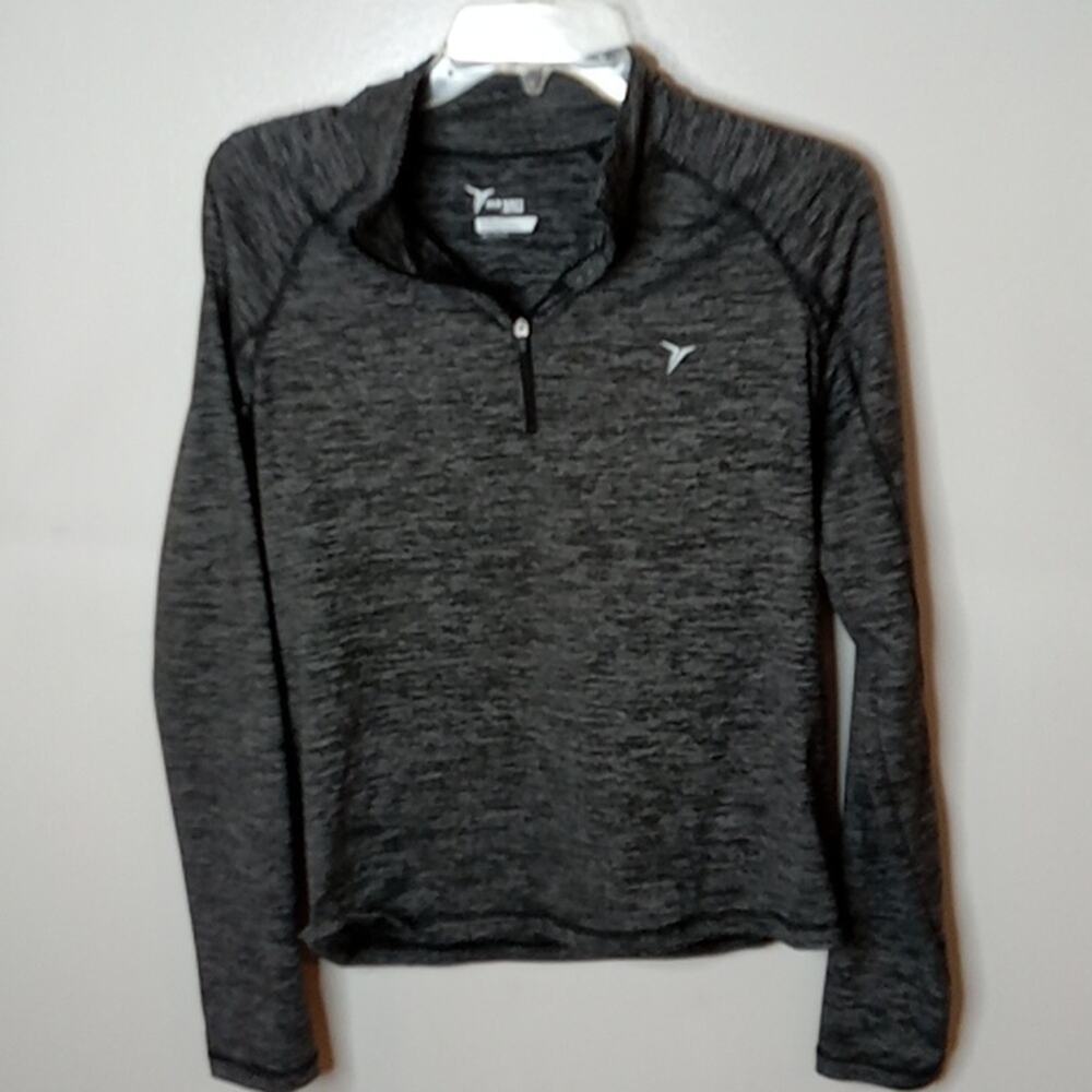 Old Navy Active Girls XL Long sleeve three quarter Zip Activewear top. Comfy.
